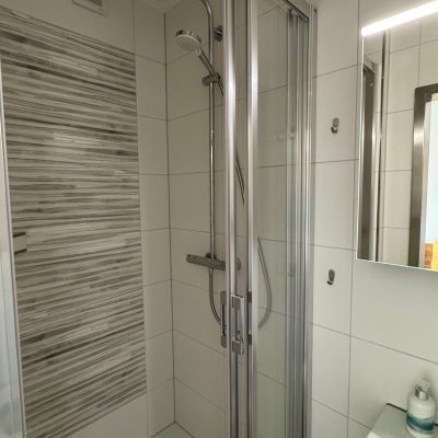 Ferienwohnung Strandflieder - Dusche