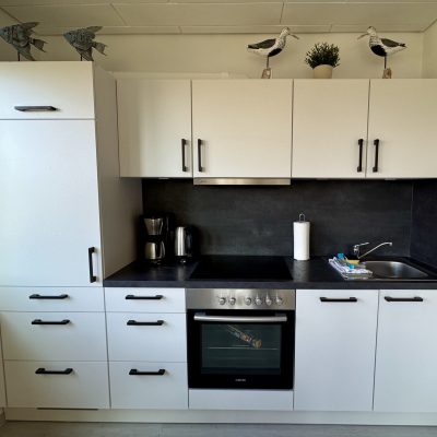 Ferienwohnung Strandflieder - Küche